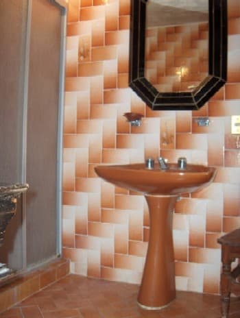 Most homestay rooms have a private bathroom