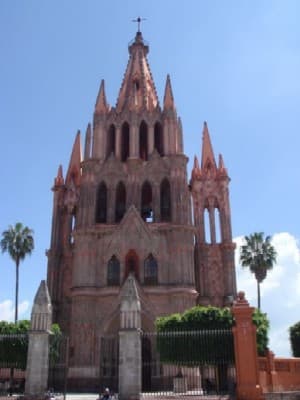 La Parroquia de San Miguel Arcangel — the most famous symbol of San Miguel de Allende