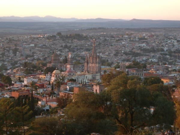 Panoramic view of San Miguel de Allende